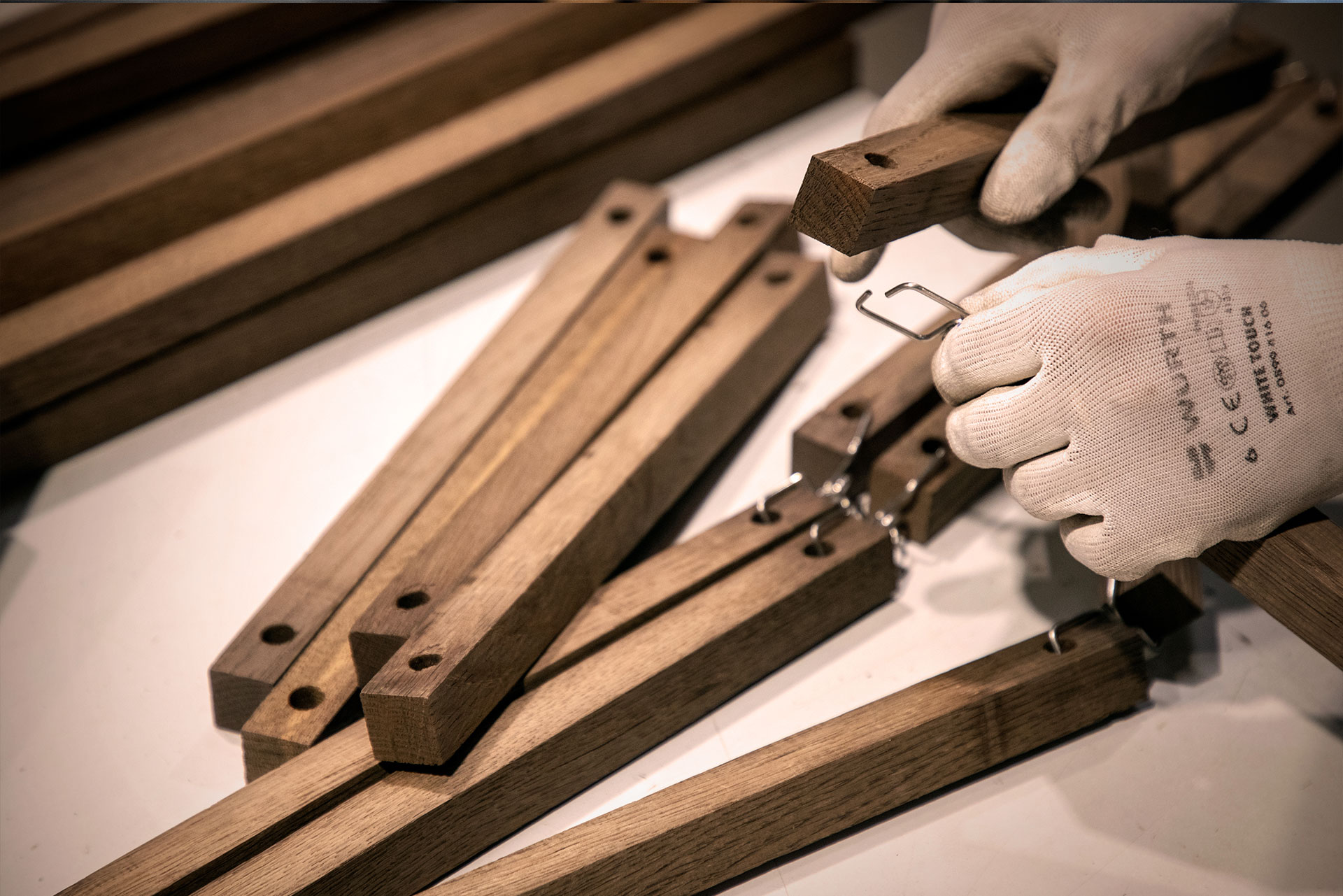 confection des sticks oenobois 